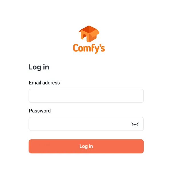 Comfy Living website development