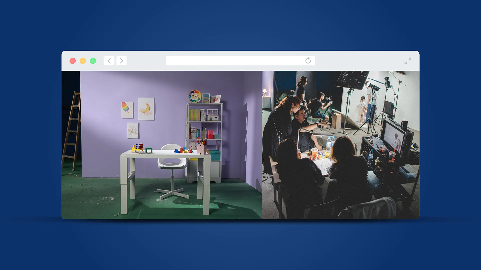 Dulux Baby Paint Campaign (TVC shooting)