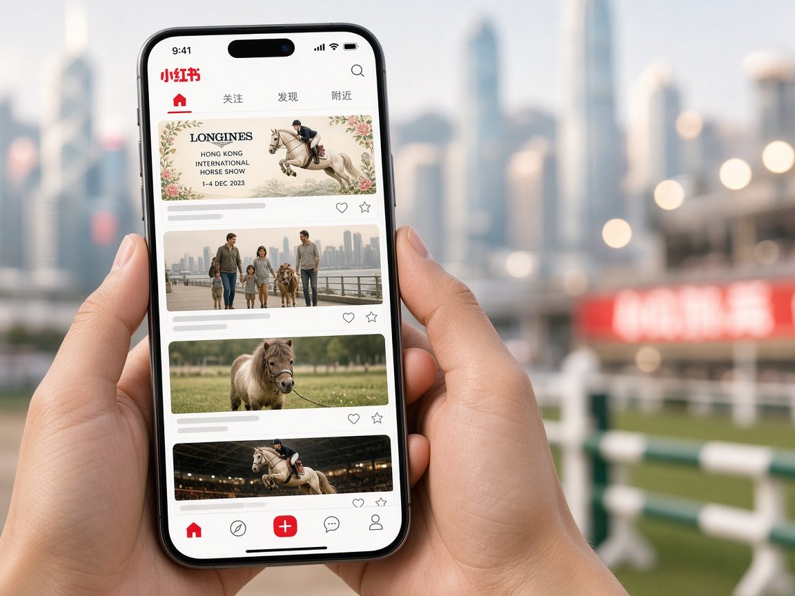 LONGINES Hong Kong International Horse Show Xiaohongshu strategy
